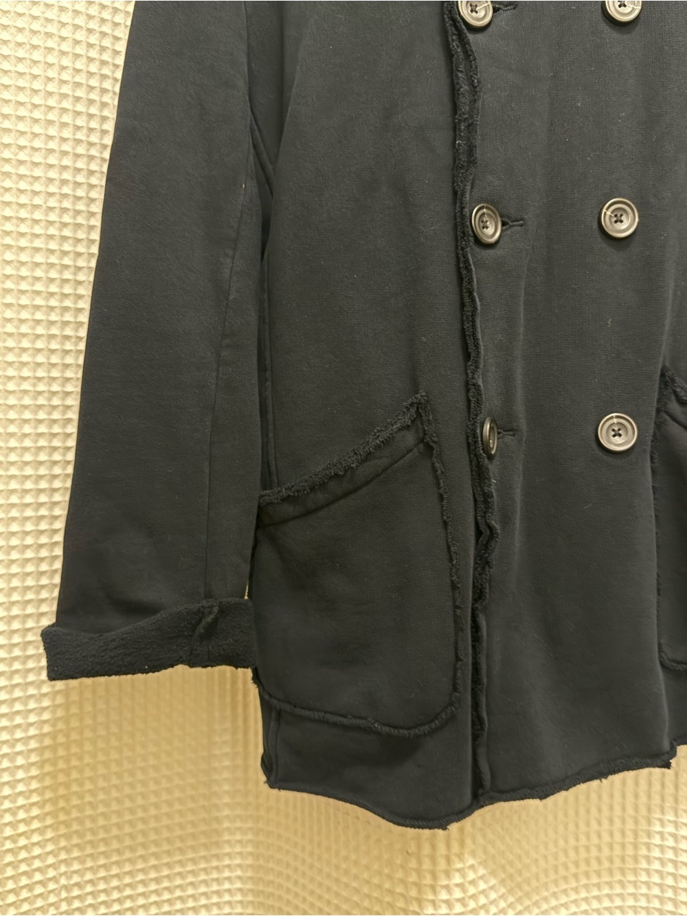 Frank & Eileen Double-Breasted Navy Jacket - Picture 3 of 6